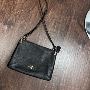 Black Coach Shoulder Bag